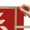 Silhouet - Bladeren - Tak Light Box met batterij (Wandlamp) middel -USP_websiteprintNL