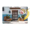 Deur - Manden - Planten Placemat vinyl groot -zzzproduct_Kitchenyeah-website