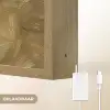 Organisch - Lijnen - Goud Light Box met batterij (Wandlamp) middel 907 -USP_websiteoplaadbaarNL