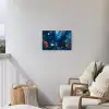 Koraalrif - Vissen - Oceaan - Blauw Tuinposter op houten frame 2 cm dik klein -sfeer1