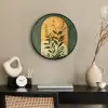 Plant - Bloemen - Wit Fotolijst rond zonder passe partout klein -sfeer1