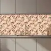 Bloesem - Koolmees - Roze keuken achterwand 2 middel 871 zz_3dshopping