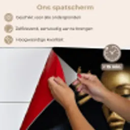 Make up - Kunst - Vrouw - Luxe - Goud keuken achterwand spatscherm klein -spatscherm_NL