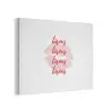 Bisous - Lip - Wit - Rood PET vilt klein -3d