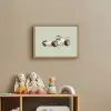 Beige - Raceauto - Groen Light Box met batterij (Wandlamp kind) middel -sfeer2_kind