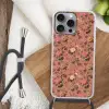Klassiek - Botanisch - Roze Hoesje iPhone 16 Pro Max met koord klein 804 -sfeer4
