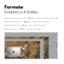 Oosters - Elegant - Kleurrijk Muismat XXL klein -ysfeer5_duits