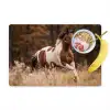 Paard - Bruin - Gras Placemat vinyl groot -zzzproduct_Kitchenyeah-website
