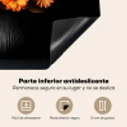 Herfst - Boeket - Oranje Inductie beschermer vinyl 3mm middel -zzsfeer4_SP