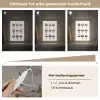 Getallen - Educatief - Leren tellen - Cijfers oefenen voor kinderen - Auto's - Voertuigen Light Box met kabel (Wandlamp kind) klein -USP_dimbaarNL