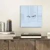 Why not - Blauw - Donker blauw - Quote plexiglas 5mm klein -sfeer1