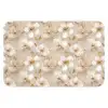 Bloemen - artistiek - Goud Badmat klein 997 -3d