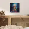 Kerstboom - Kerst - Abstract - Kleurrijk plexiglas 5mm klein -sfeer4