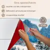 Winter - Huisje - Bergen - Uitzicht - Sneeuw keuken achterwand spatscherm klein -spatscherm_NL