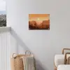 Landschap - Woestijn - Cactussen - Zon tuinposter los doek klein -sfeer8