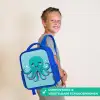 Octopus - Blauw - Gezicht Kinderrugzak - Blauw middel -sfeer3_NL