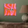 Zebraprint - Grafisch - COOL - Oranje plexiglas 5mm klein -sfeer3
