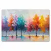 Bomen - Kleurrijk - Natuur - Abstract Placemat vinyl groot -zzsfeer1_Kitchenyeah-website