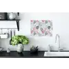 Inductie beschermer - Bladeren - Pastel - Jungle - Afdekplaat voor kookplaat Muursticker klein -keuken