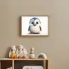 Pinguïn - Dieren - Meisjes - Kind - Jongens Light Box met batterij (Wandlamp kind) middel -sfeer2_kind