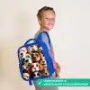 Blaffende Bende Kinderrugzak - Blauw middel -sfeer3_NL
