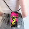 Hond - Zonnebril - Roze - Art Hoesje Samsung Galaxy S22 met koord klein -sfeer5