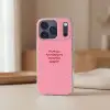 Tekst - Rood - Moederdag Telefoonhoesje iPhone 17 Pro klein -sfeer2
