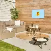 Ster - Today is a good day - Blauw Tuinposter op houten frame 2 cm dik klein -sfeer2