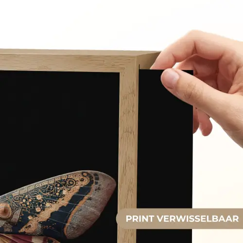 Mot - Oosterse patronen - Sierlijk Light Box met batterij (Wandlamp) middel -USP_websiteprintNL