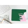 This is art - Schaduw - Roze muismat rubber klein -witbureau