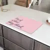 Fuck what they think - Roze - Minimalistisch Inductie beschermer vinyl 3mm klein -sfeer8