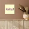 Karma - Luipaardprint - Geel aluminium wit klein -sfeer4