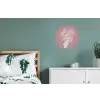 Tros - Druiven - Illustratie - Bladeren Wandcirkel aluminium klein -slaapkamer