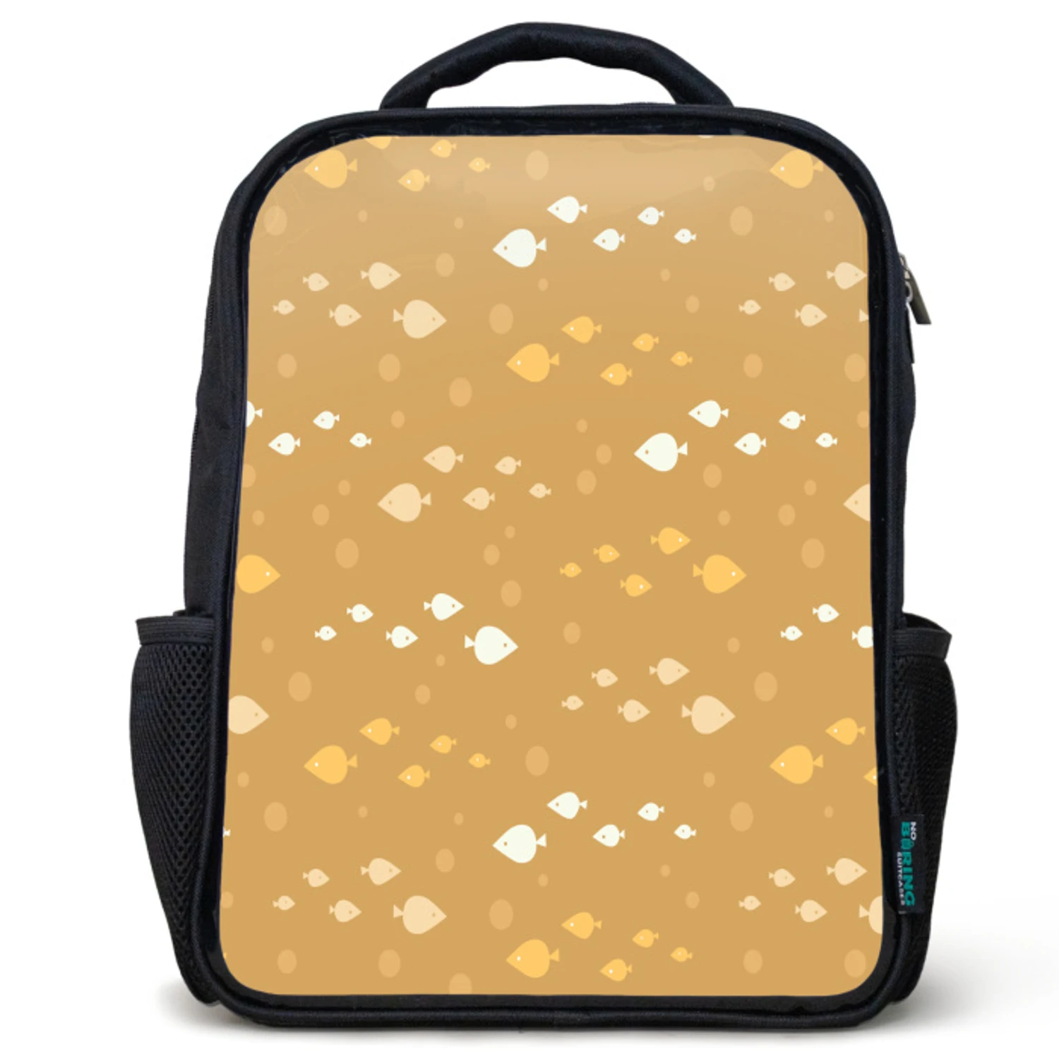 Kids backpack Sea - Animals - Yellow - Fish | Water-resistant | Order ...