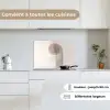 Minimalistisch - Cirkel - Lichtgrijs keuken achterwand spatscherm klein -sfeer4_FR