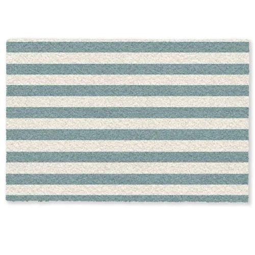Strepen - Modern - Blauw Deurmat klein 898 -zkaufland3d