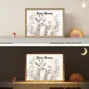 Giraffe - Bladeren - Bruin - Jungle - Kind Light Box met batterij (Wandlamp kind) middel -sfeer3_kind