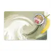 Abstract - Penseelstreken - Golven - Groen Placemat vinyl groot -zzzproduct_Kitchenyeah-website