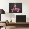 Ironisch - Tekst - Neon PET vilt klein -sfeer5