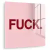 Statement - Krachtig - Roze plexiglas 5mm klein -zzzproduct_nieuw