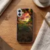 Wijngaard - Druiven - Zonsondergang Apple iPhone 16 Plus klein -sfeer1