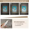 Eenhoorn - Fantasie - Kasteel Light Box met kabel (Kinderlampje) klein -USP_dimbaarNL