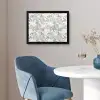 Boho - Jungle - Bloemen - Bladeren fotolijst zwart zonder passe partout klein -sfeer4