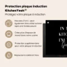 Keukenkoningin Inductie beschermer vinyl 3mm middel -zzzzzzusp-haakje_FR
