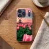 Tulpen - Molen - Nederland Telefoonhoesje iPhone 17 Pro klein -sfeer1