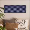 Oceaan - Schelp - Blauw - Wit canvas 2cm klein 828 -sfeer1