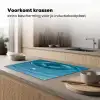 Waterdruppel - Water - Oppervlakte Inductie beschermer vinyl 3mm klein -sfeer1