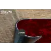 Bloemen - Donkerrood - Patroon Placemat vinyl groot 368 -closeup