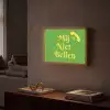 Mij niet bellen - Telefoon - Groen Light Box met batterij (Wandlamp) middel -sfeer1
