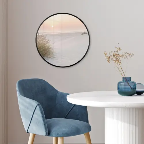 Horizon - Duinlandschap - Zand Fotolijst rond zonder passe partout klein -sfeer2